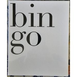 NEW West Emory Bingo Game Set - SEALED